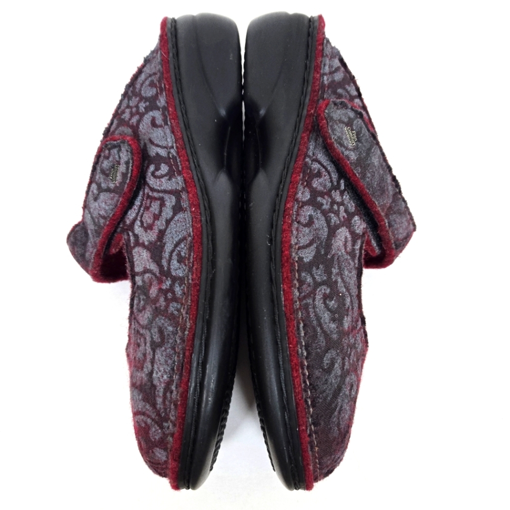 FINN COMFORT Embossed Fabric Clogs - Picture 7 of 14